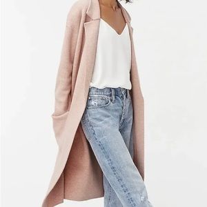 New J Crew Ella open-front sweater blazer in Heather Blossom